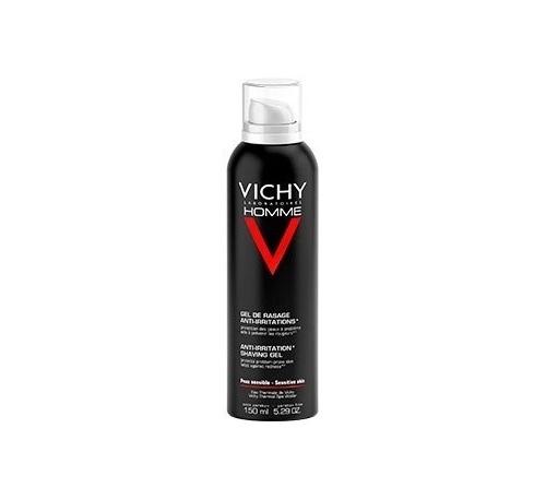 vichy homme gel-crema de afeitar sin jabon p sen (200 ml)