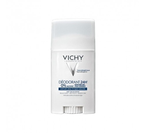 VICHY desodorante sin sales de aluminio 24 horas (stick 40 ml)