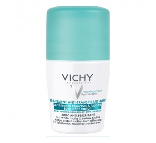 tratamiento antitraspirante 48 horas (roll-on 50 ml)