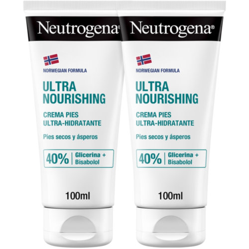 Neutrogena formula noruega pies crema ultrahidratante  2 envases 100 ml