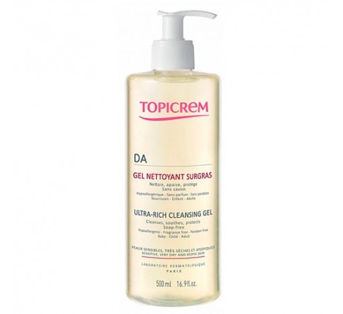 topicrem da gel sobreengrasante (500 ml)