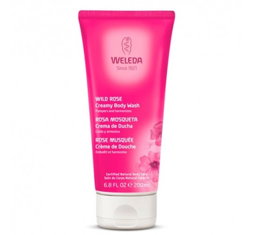 weleda crema de ducha de rosa mosqueta (200 ml)