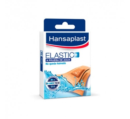 APOSITO ADHESIVO hansaplast elastic resistente al agua (10 u)