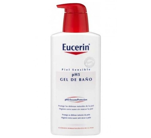 eucerin piel sensible ph-5 gel de baño (1 l)