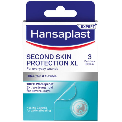 Hansaplast second skin protection  3 parches 7 cm x 6 cm