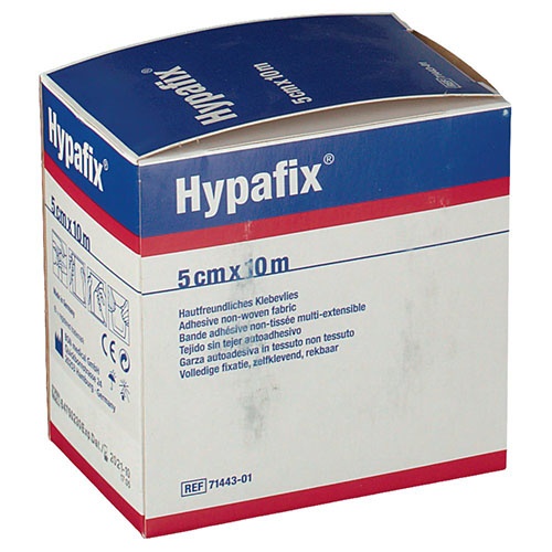 Hypafix - gasa adhesiva para fijacion de apositos (1 unidad 10 m x 5 cm)