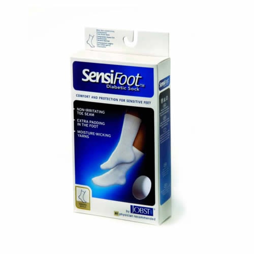 SENSIFOOT calcetin comp normal (corto blanco 39 - 40 t- s)