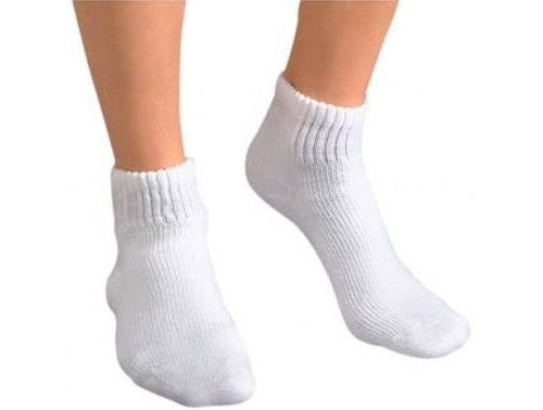 SENSIFOOT calcetin comp normal (corto blanco 45 - 46 t- xl)