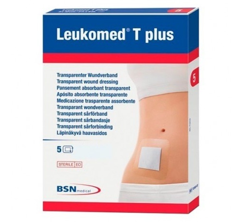 APOSITO ESTERIL ADH leukomed t plus (10 x 35 cm 5 apositos)