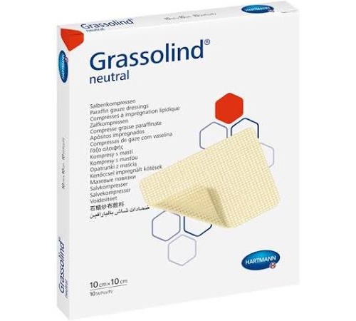 APOSITO ESTERIL grassolind neutral (7,5 x 10 cm 10 u)