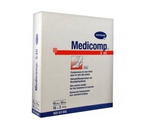 APOSITO ESTERIL medicomp compresas (10 x 10 cm 10 sobres 2 u)