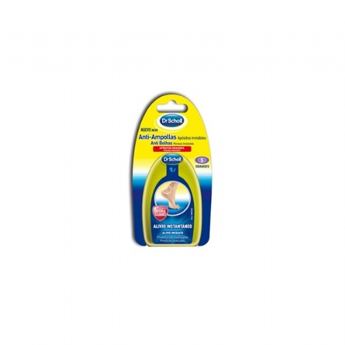 scholl anti-ampollas apositos invisibles grandes (5 u)