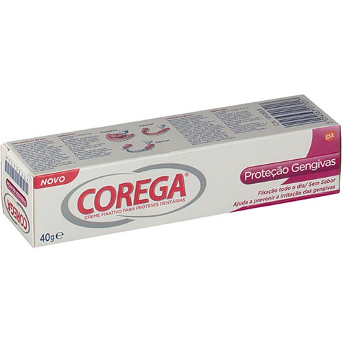 ADHESIVO PROTESIS DENTAL corega fijador proteccion de encias (40 g)
