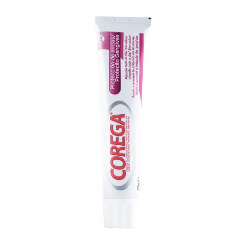 ADHESIVO PROTESIS DENTAL corega fijador proteccion de encias (70 g)