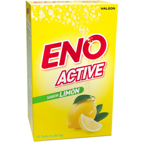 Eno active  10 sobres 5 g sabor limon