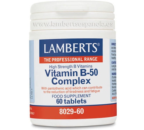 Vit b 50 complex 60 tab lamber