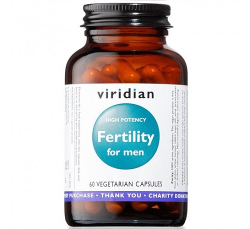 Viridian fertility para hombres 60 veg caps