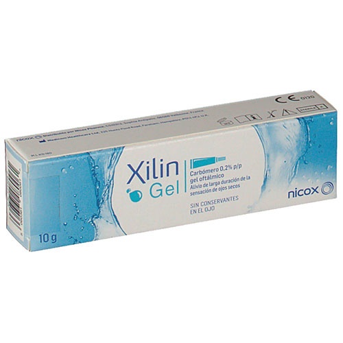 UNGUENTO OFTALMICO LUBRICANTE xilin gel esteril multidosis (10 g)