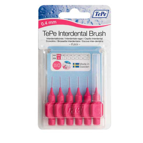 CEPILLO INTERDENTAL (0.4 MM ROSA)
