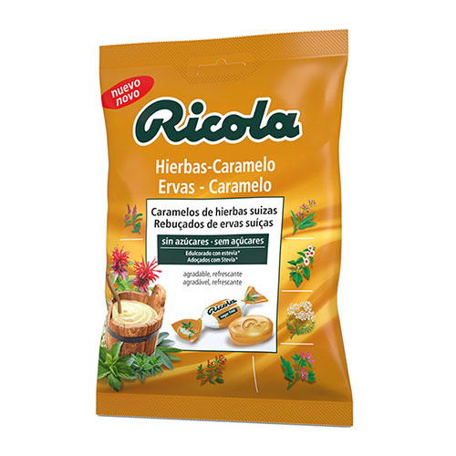 ricola caramelos sin azucar (hierbas - caramelo 50 g)