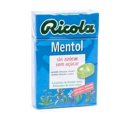 Caram ricola mentol sña 50 g