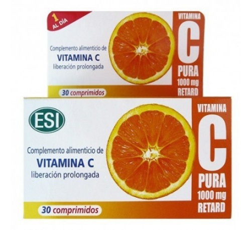 Vitamina c pura retard (1000 mg 30 comprimidos)