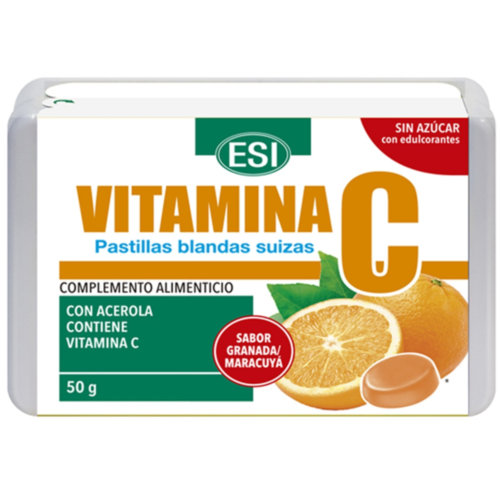 Vitamina c pastilla blanda esi