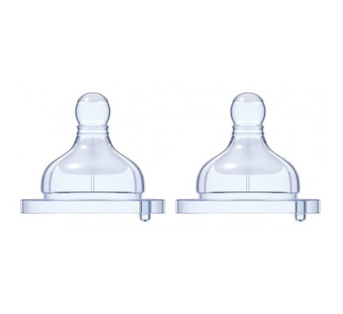 Tetina silicona flujo papilla - chicco fisiologico b ancha (6m+ 2 tetinas)