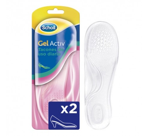 SCHOLL GEL ACTIV TACON DIARIO plantillas