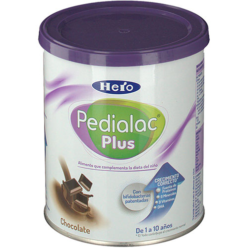 HERO BABY 1 AÑO pedialac plus chocolate suplemento nutricional (400 g)