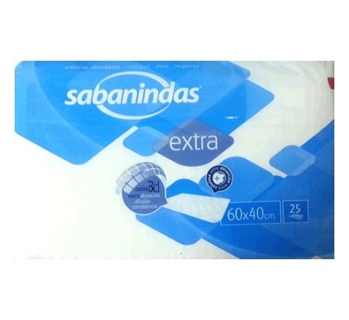 SABANINDAS protector de cama (60 x 40 25 u)