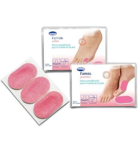 tiritas pies durezas (44.5 x 36.5 mm 6 u)