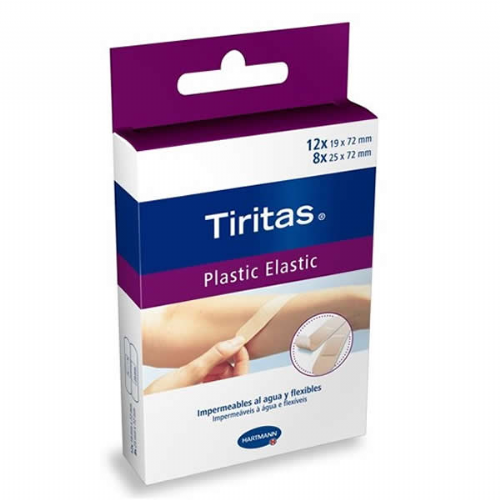 APOSITO ADHESIVO tiritas plastic (elastic surtido 20 u (19 x72 12u /25 x72 8 u))