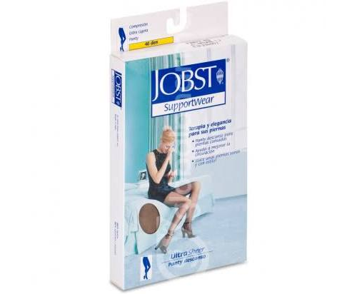 JOBST SUPPORT COMPRESSION 5-10 MMHG panty comp muy ligera 40 den (naturel t-2)
