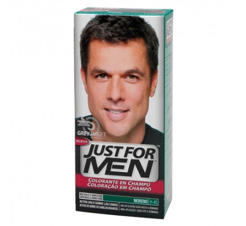 CHAMPU COLORANTE just for men (66 cc moreno)