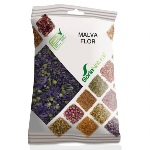 Soria malva flor sobre 25 g