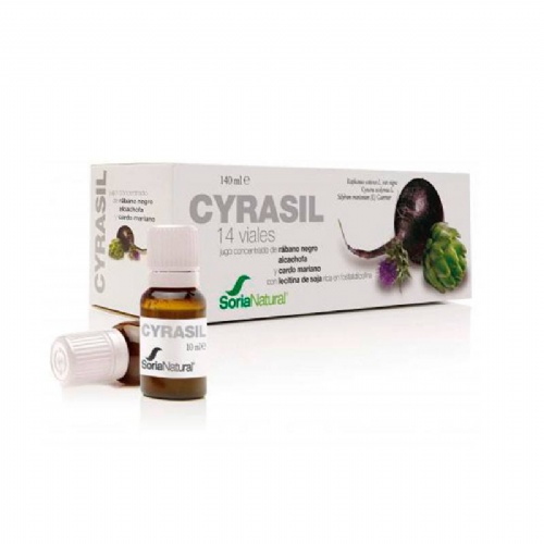 Soria natural cyrasil 14 viales