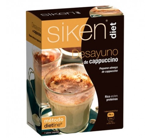 Siken diet desayuno de capuccino (7 sobres 23 g)