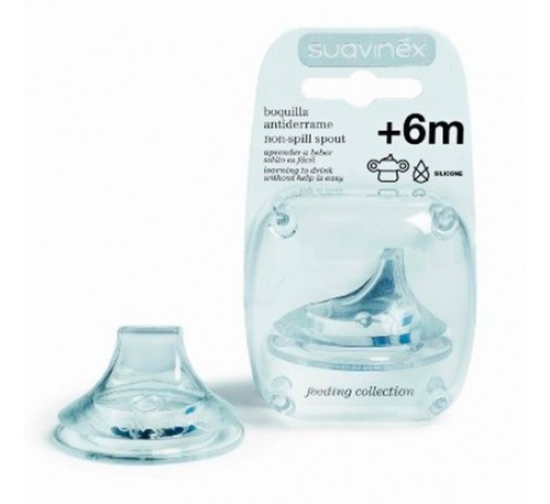 SUAVINEX ENTRENA biberon boquilla recambio silicona (+ 6 m)