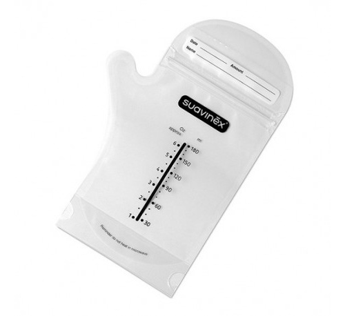 SUAVINEX bolsas almacen leche materna (25 bolsas)