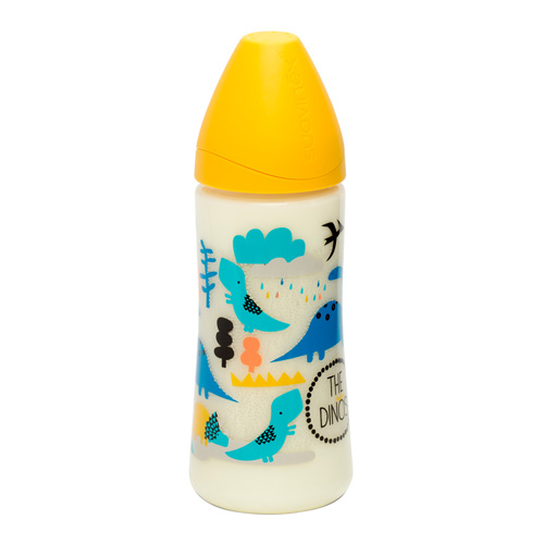 SUAVINEX biberon pc t silicona redonda 3 posiciones (360 ml)
