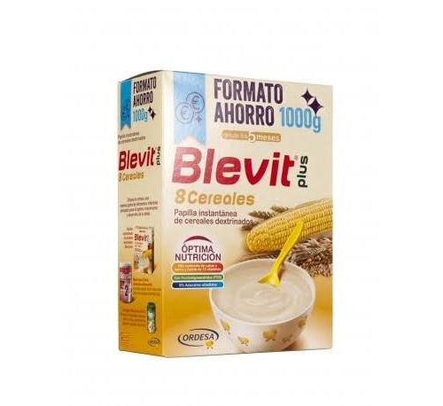 Blevit plus 8 cereales (1 envase 1000 g)