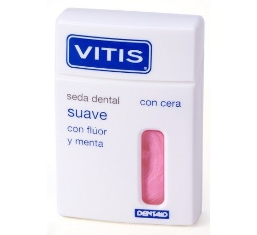 vitis seda dental con fluor y menta suave (50 m)