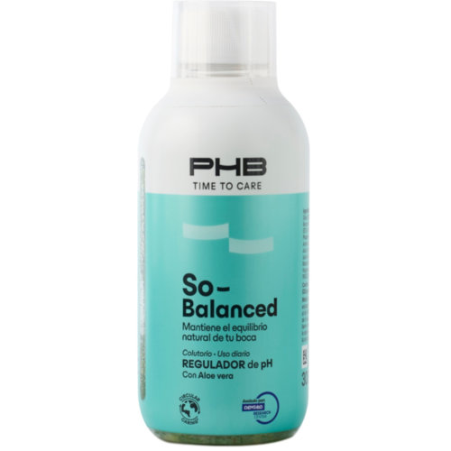 Phb time to care so balanced colutorio (1 botella 300 ml sabor menta suave)