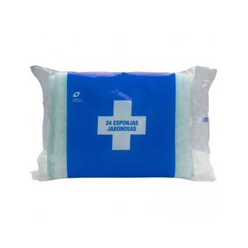 Dermosponge esponja enjabonada desechable (24 esponjas)