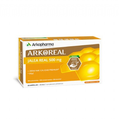 Arkoreal jalea real (20 ampollas 500 mg)