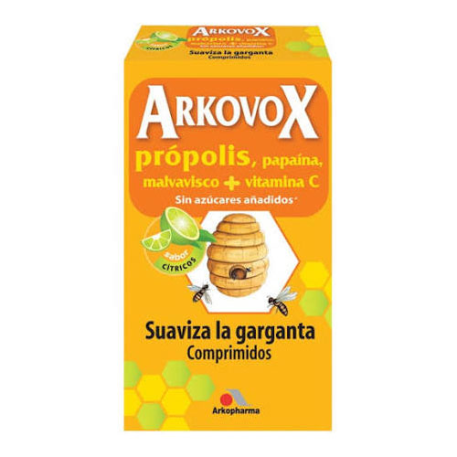 arkovox propolis + vitamina c comp masticables (24 comp sabor citricos)