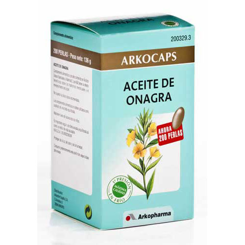 aceite de onagra arkopharma (200 capsulas)