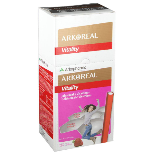 arkoreal vitality jalea real + vitaminas 50 barritas (bar 25 g)