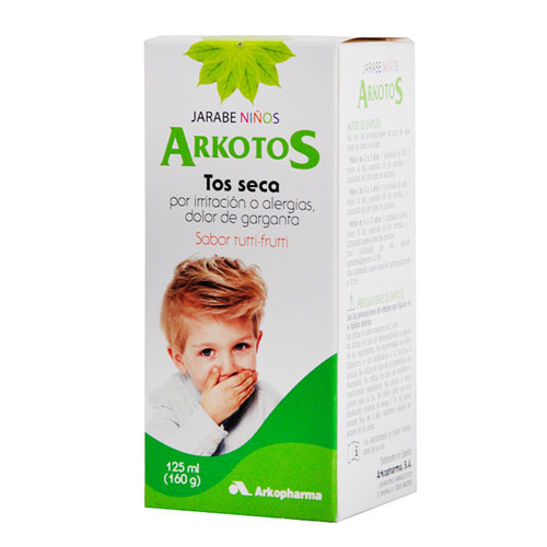 arkotos jarabe niños para la tos (125 ml)